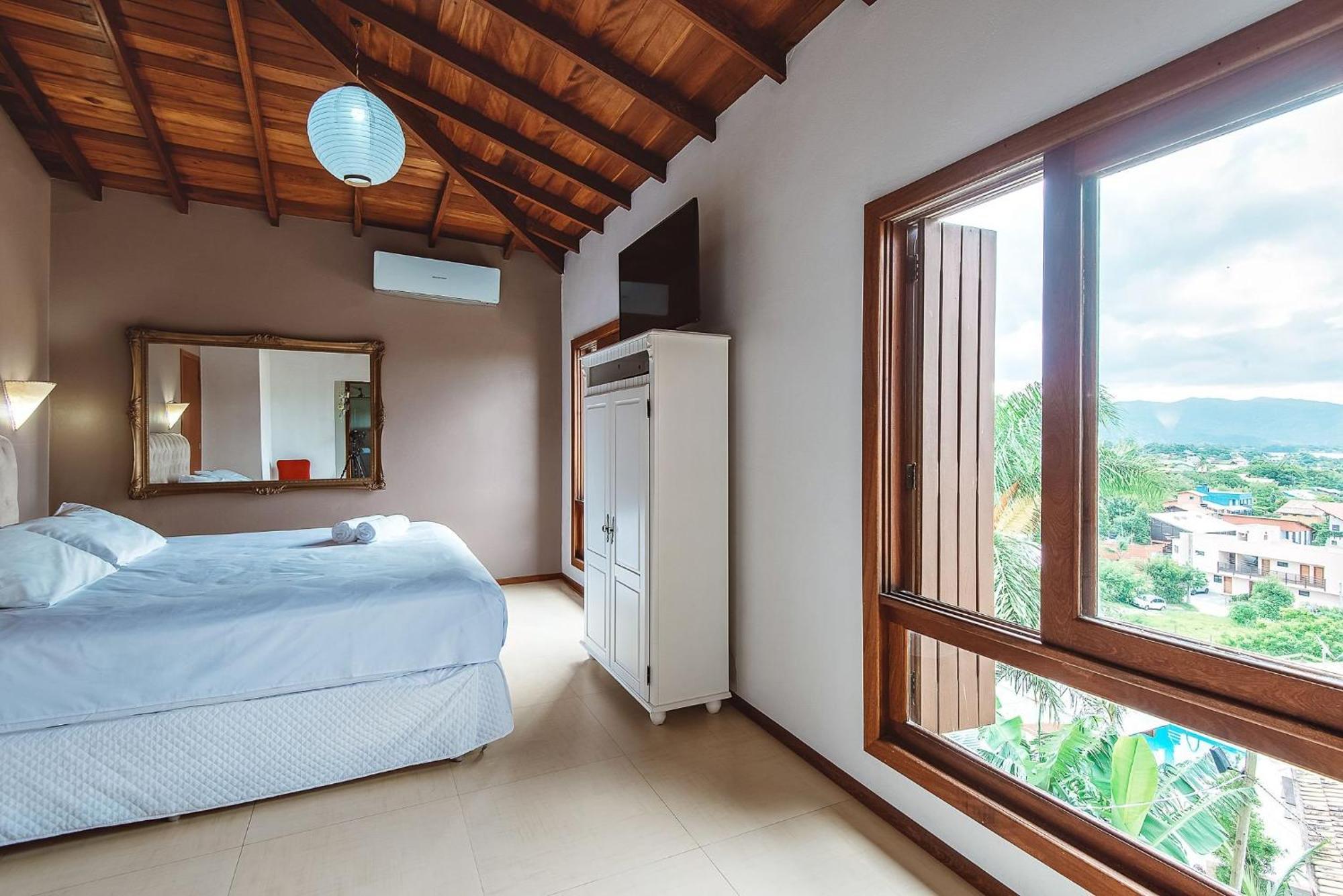 Pousada Bangalôs do Rosa com VISTA PANORÂMICA - Bangalôs com HIDROMASSAGEM, LAREIRA e PISCINA Praia do Rosa Exterior foto