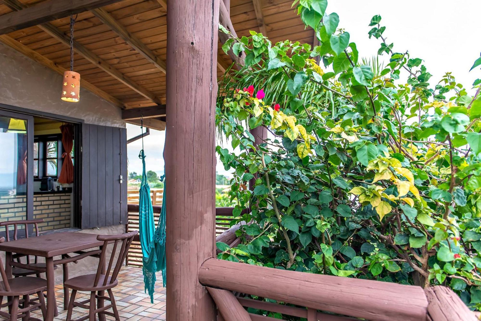 Pousada Bangalôs do Rosa com VISTA PANORÂMICA - Bangalôs com HIDROMASSAGEM, LAREIRA e PISCINA Praia do Rosa Exterior foto