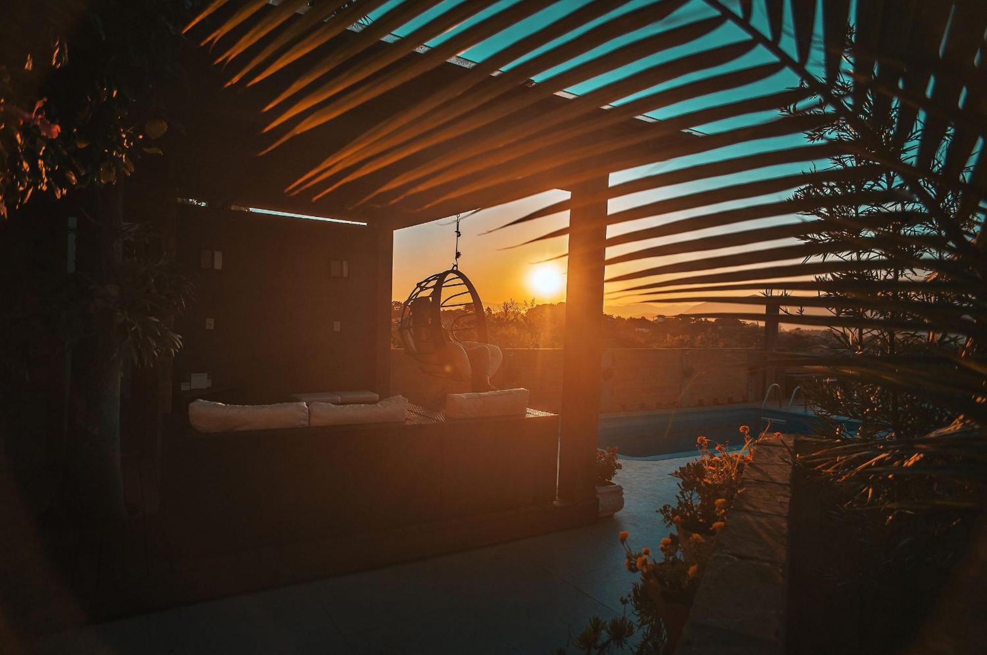 Pousada Bangalôs do Rosa com VISTA PANORÂMICA - Bangalôs com HIDROMASSAGEM, LAREIRA e PISCINA Praia do Rosa Exterior foto